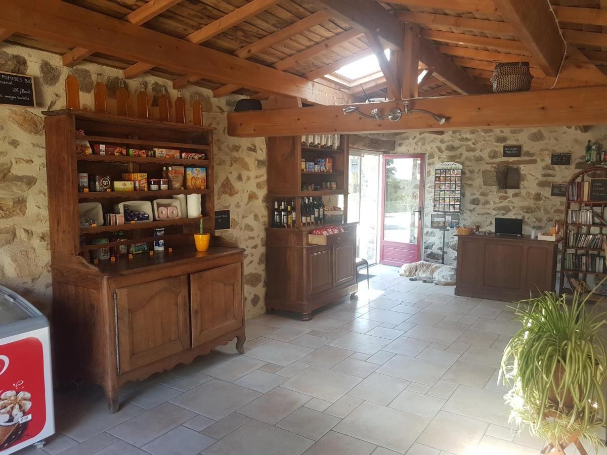 Camping De La Chagnee Saint-Aubin-le-Cloud Eksteriør billede