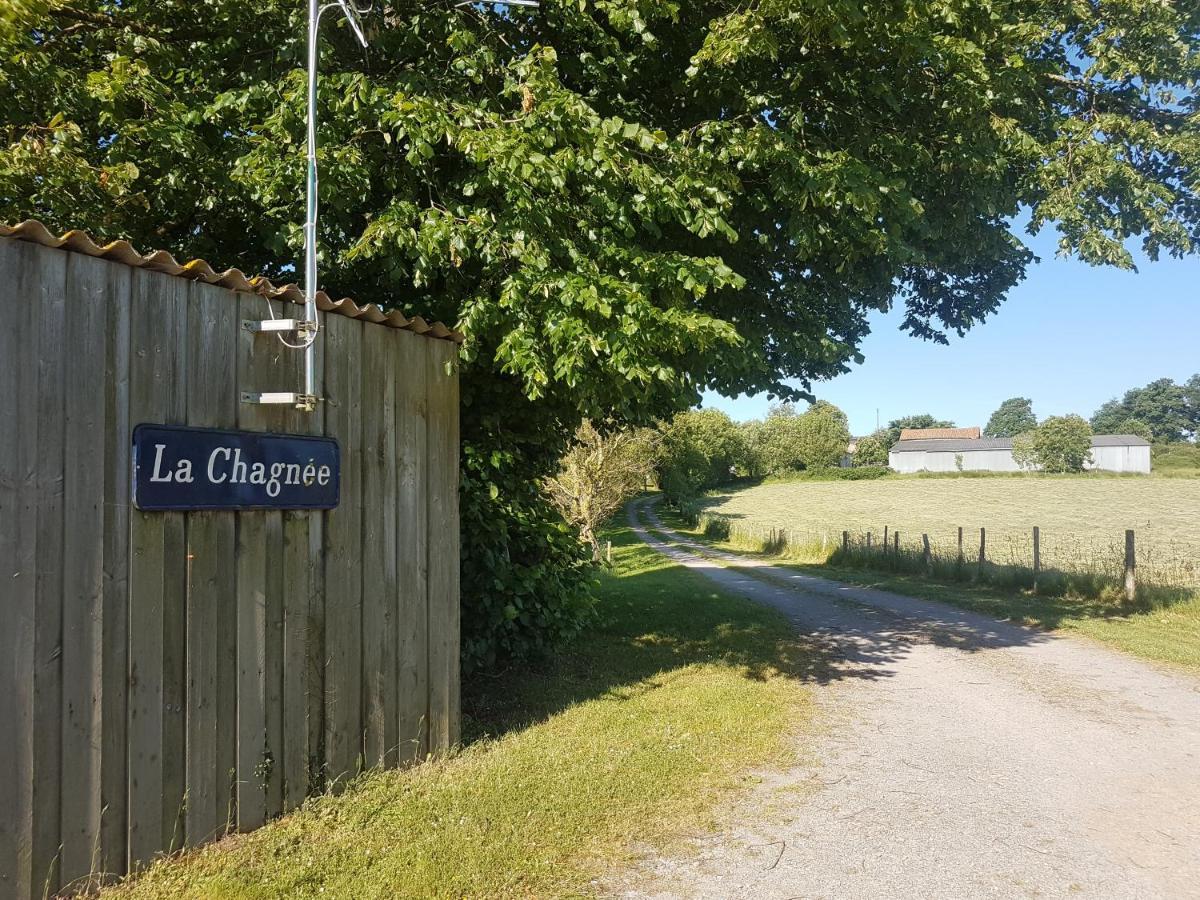 Camping De La Chagnee Saint-Aubin-le-Cloud Eksteriør billede
