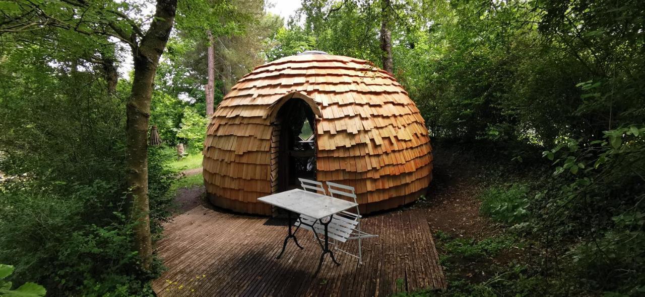 Camping De La Chagnee Saint-Aubin-le-Cloud Eksteriør billede