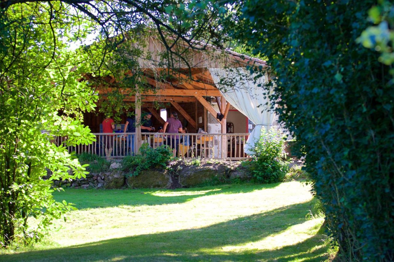 Camping De La Chagnee Saint-Aubin-le-Cloud Eksteriør billede
