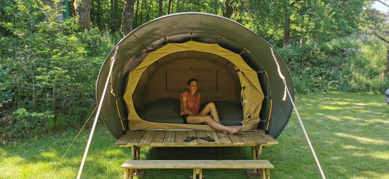 Camping De La Chagnee Saint-Aubin-le-Cloud Eksteriør billede