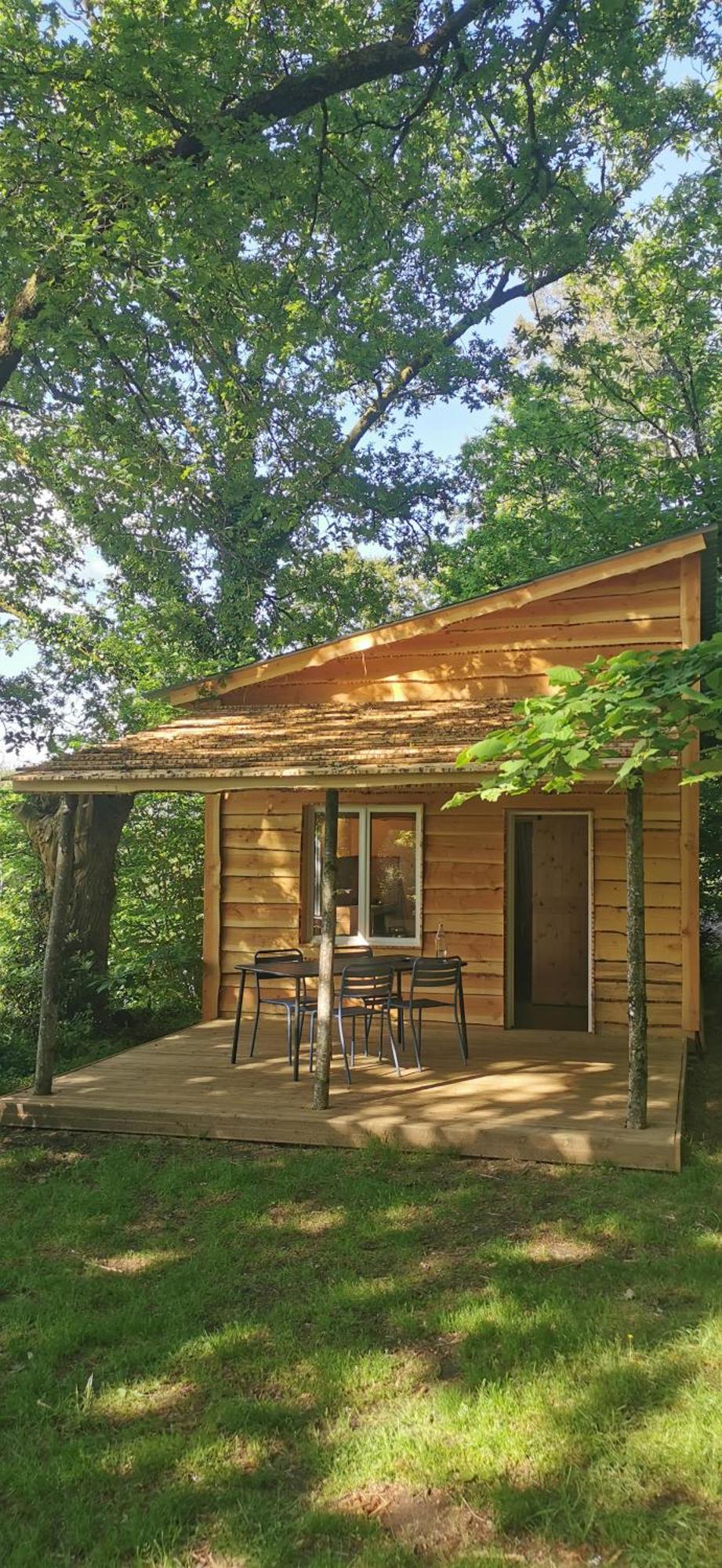 Camping De La Chagnee Saint-Aubin-le-Cloud Eksteriør billede